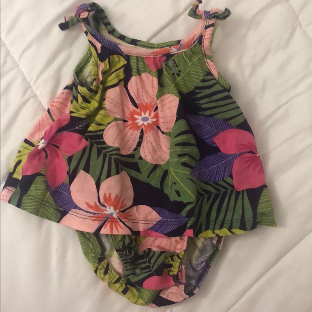 Bundles 0-3 months bodysuit dress.